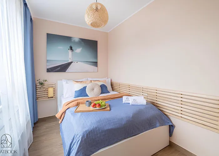 Flatbook Apartamenty - Przystan Cztery Pory Roku Sztutowo Z Bilardem I Parkingiem